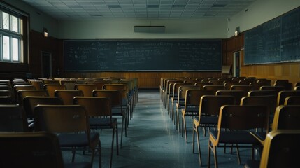 Empty Classroom
