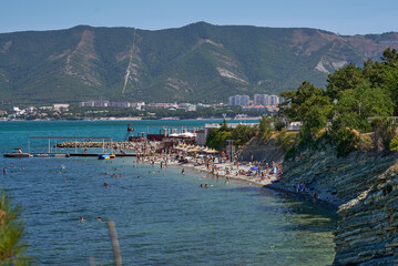 Black Sea bay in Gelendjik