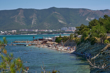 Black Sea bay in Gelendjik
