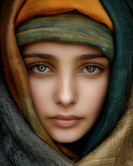 Artwork of Color Explosion Dynamic Movement of Fabric in an Artistic Display, Capturing the Vibrant Play of Colors and Textures in a Mesmerizing Abstract Composition Brainstorming Magazine Background