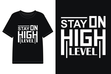 stay on high level streetwear t shirt design, urban streetwear t shirt design