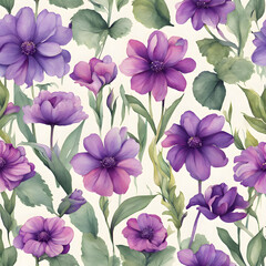 purple flower, vintage background, water color tone, drawing, vibrant color, printing, digital photo, artistic, drawing, vibrant color, wall art printing, image, vintage, flower