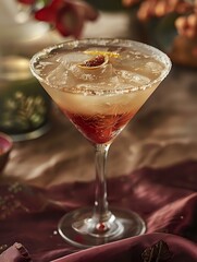 Perfectly Balanced Flavors of Orange and Peach in Cocktail