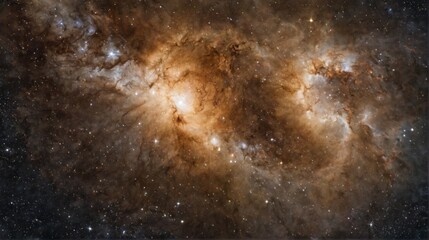 close-up nebula outer space appears to be spiral