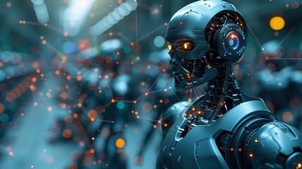 An army of robots stands ready