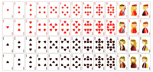 Remi Card AS to KING illustration