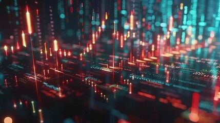 Abstract Data Visualization with Dynamic Lines