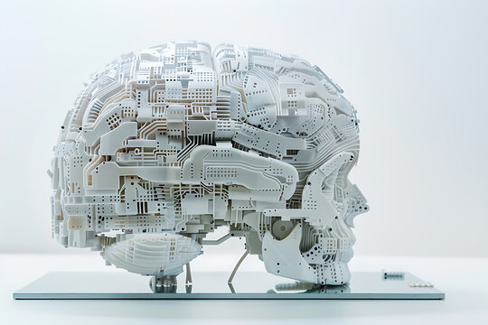 Language model of artificial intelligence with chips.