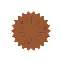 イガ栗のイラスト