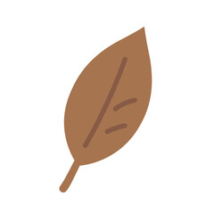 落ち葉のイラスト　枯れ葉　葉っぱ