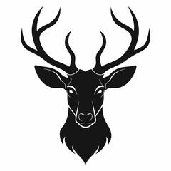 Fototapeta premium deer head vector