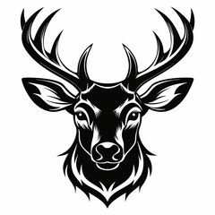 deer head vector