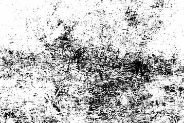 Abstract Rustic Grunge Texture with Grain and Stains on White Background