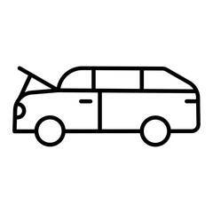Car Repair icon. outline icon