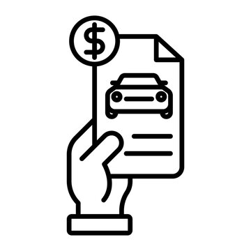 recommend clip art: Document icon. outline icon