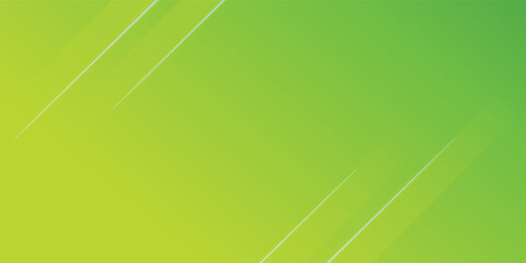 Green and yellow abstract geometric background. Dynamic shapes composition. Vector illustration © Mah