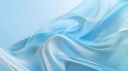 Obraz premium Abstract blue cyan gradient abstract background. elegant bright and smooth light soft blue color illustration backdrop for graphic website design template and wallpaper. 