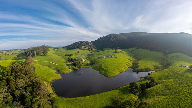 Tilba and Mount Dromedary Landscape in Australia