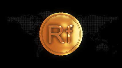 Golden Maldivian rufiyaa Currency symbol golden Maldivian rufiyaa currency sign