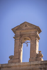 Arch at the Chapel of the Port of Malaga (La Capilla del Puerto de Málaga), Málaga, Spain