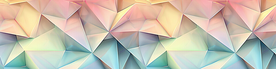 
A background of various shades and colors of triangles, in a low poly style, with soft gradients and a modern aesthetic.