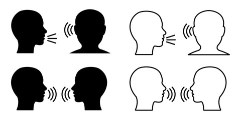 People talk: speak and listen, communicate