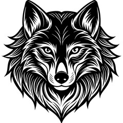 Wolf head Vector