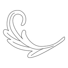 vintage flourish ornaments frame swirls and scrolls decorations retro design vector frames and invitations, greeting cards, certificates borders. Vector Simple icon. Eps 10. 