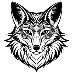 Fox Head Vector