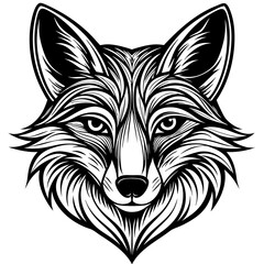 Fox Head Vector