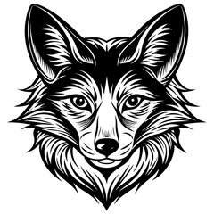Fox Head Vector