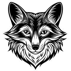 Fox Head Vector