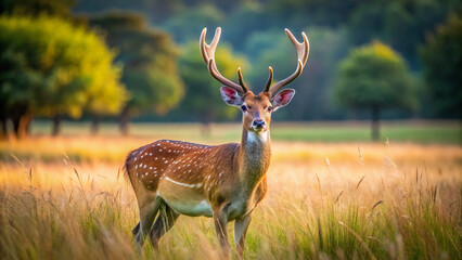 deer in the field