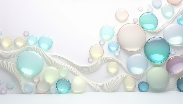 Transparent stone background