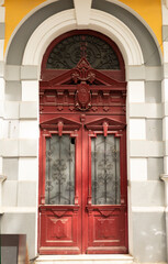 architectural elements, doors of an ancient building