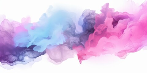 Abstract Colorful Smoke Design