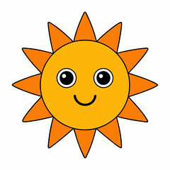 sun cartoon character