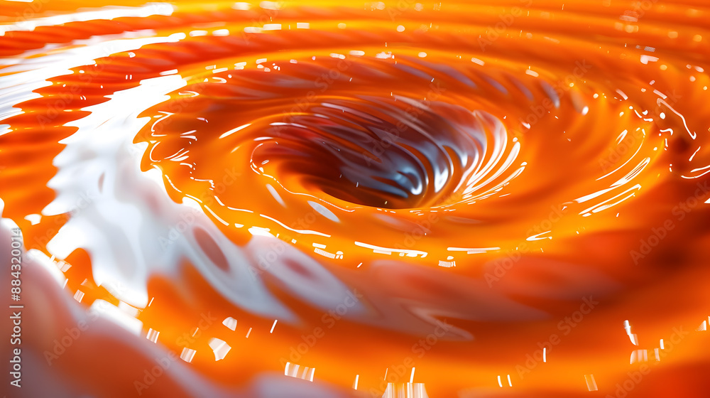 Poster mesmerizing vibrant abstract background with dynamic curved shapes hypnotic patterns and captivating