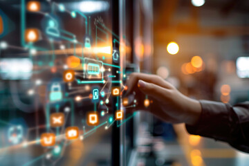 Industry 4.0, concept, automation, industrial technology, factory automation, smart factory