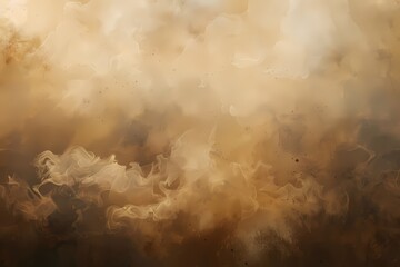 Naklejka premium Watercolor Spill Light Brown