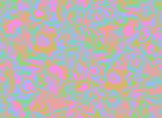 Neon colored watercolor abstract seamless pattern with crazy metaverse particles. Forecasting fashion rapport with lilac, blue, purple, scarlet, magenta, pink, spots and dots.