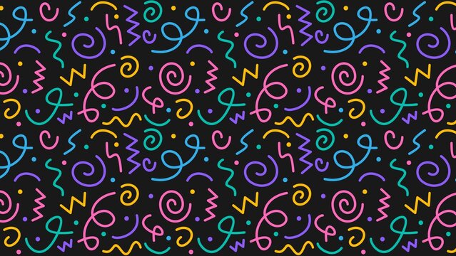 Exploring the Vibrant World of Abstract Art: A Journey Through Colorful Patterns and Whimsical Designs