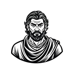 man outline vector