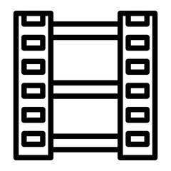 film tape line icon