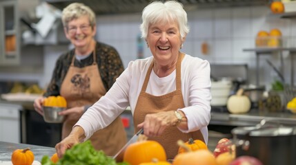 Festive Halloween Cooking Class for Seniors: Spooky Dishes, Laughter, and Decor