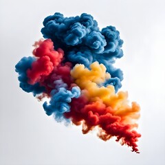 Fototapeta premium smoke cloud or sink cloud