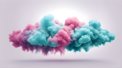 Obraz premium smoke cloud or sink cloud