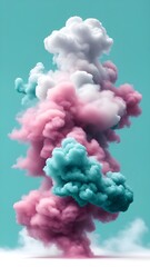 Fototapeta premium smoke cloud or sink cloud