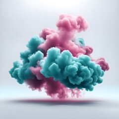 Fototapeta premium smoke cloud or sink cloud