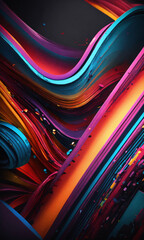 abstract colorful background with lines